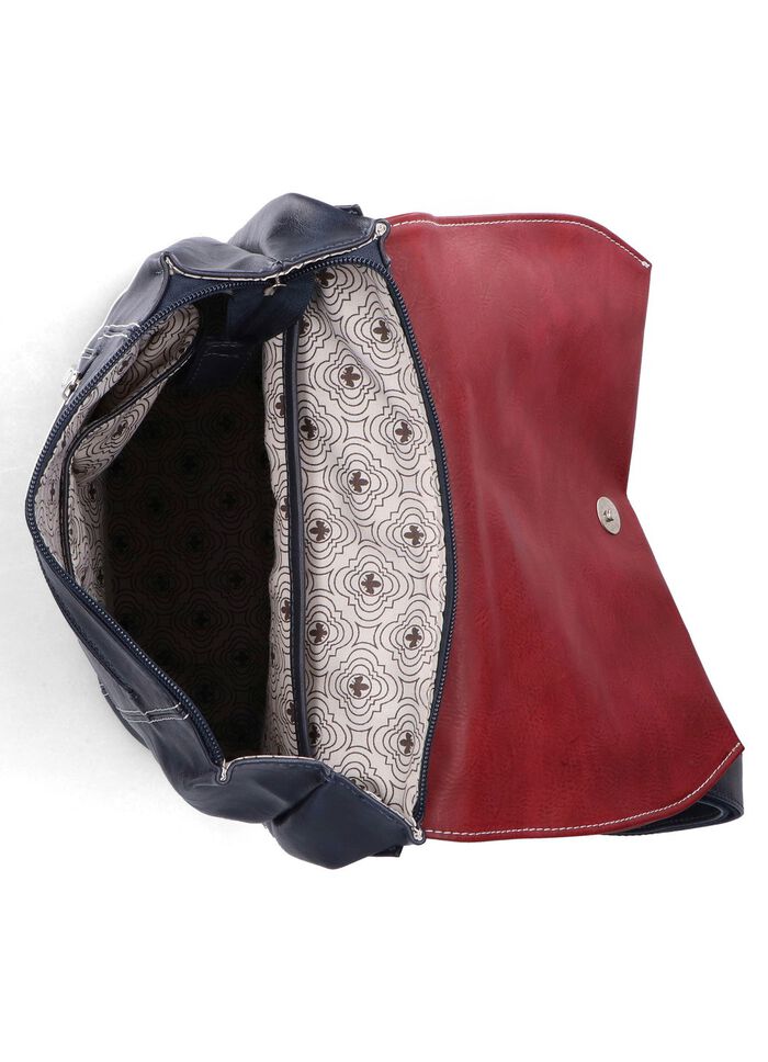 Rieker, Rucksack, Damen, mit bunten Applikationen 